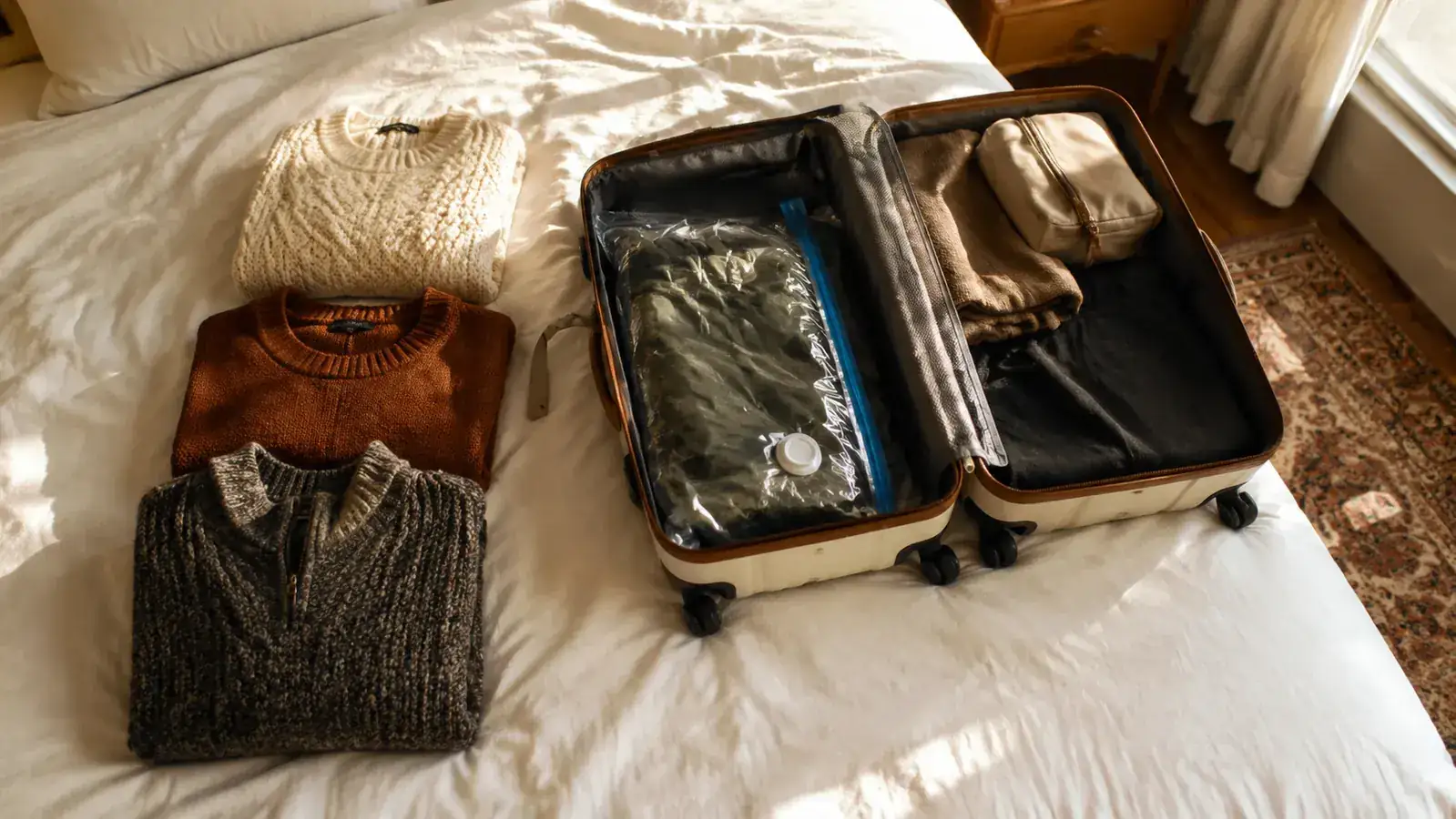 The Budget Trick That Finally Let Me Take Sweaters on a Carry-On-Only Trip